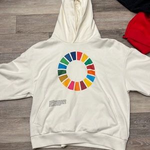 Pangaia x sdgs collab limited edition rainbow hoodie